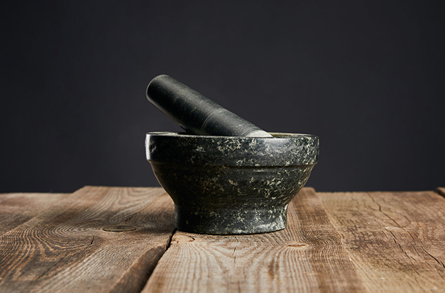 mortar and pestle