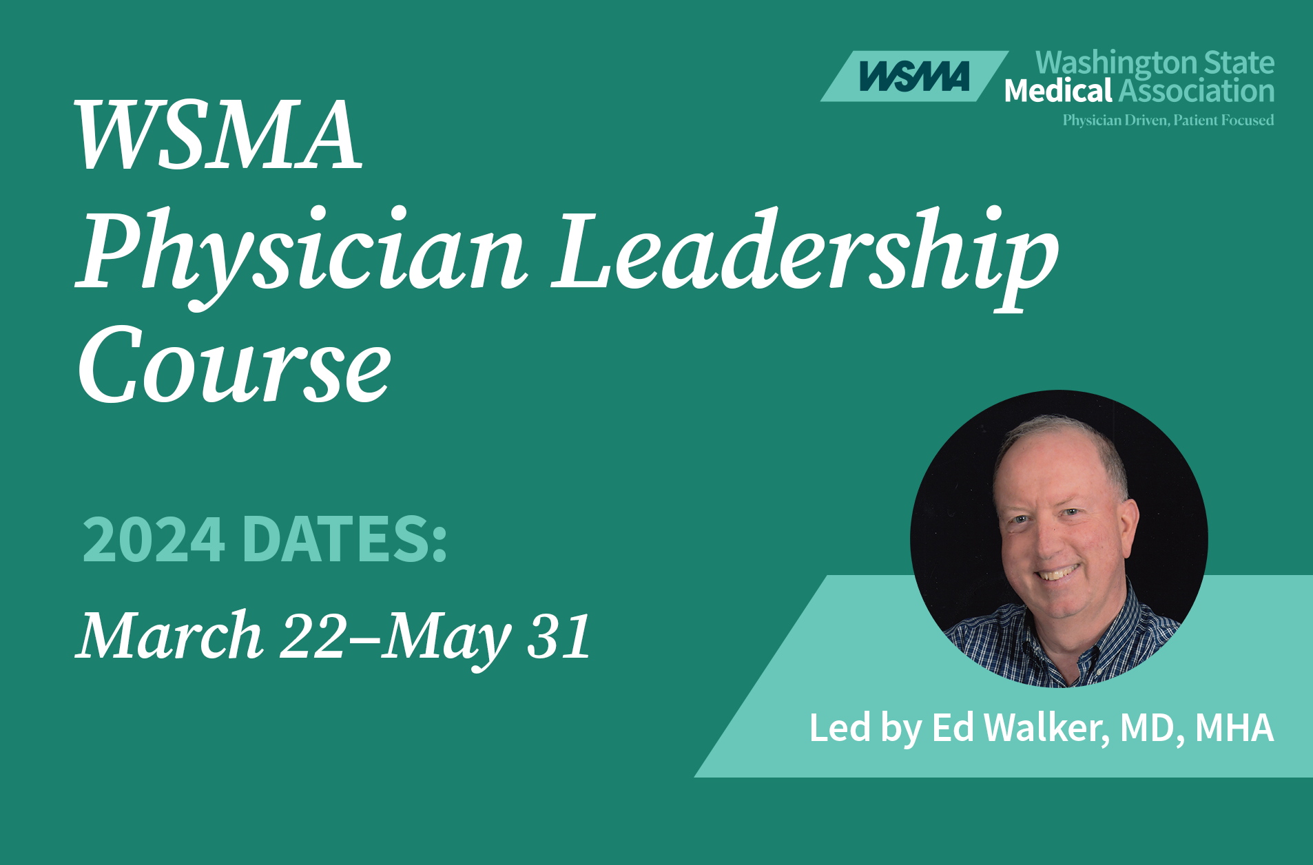 Physician Leadership Course graphic