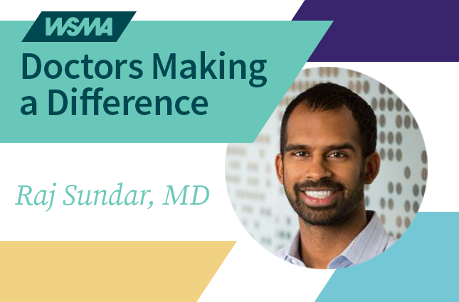 Doctor Making a Difference: Raj Sundar, MD logo