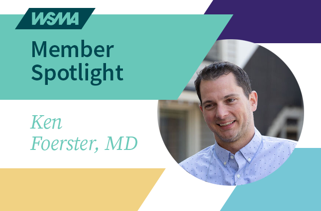 Member Spotlight: Ken Foerster, MD graphic