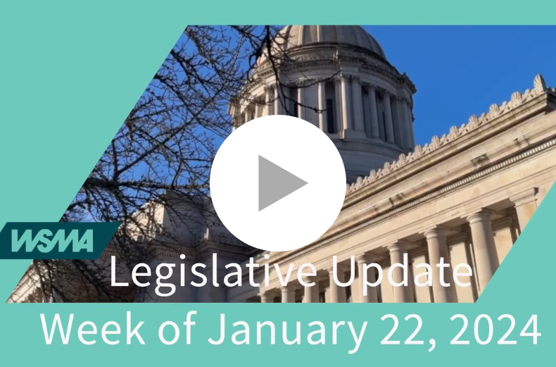 WSMA Legislative Update: Week of Jan. 15, 2024