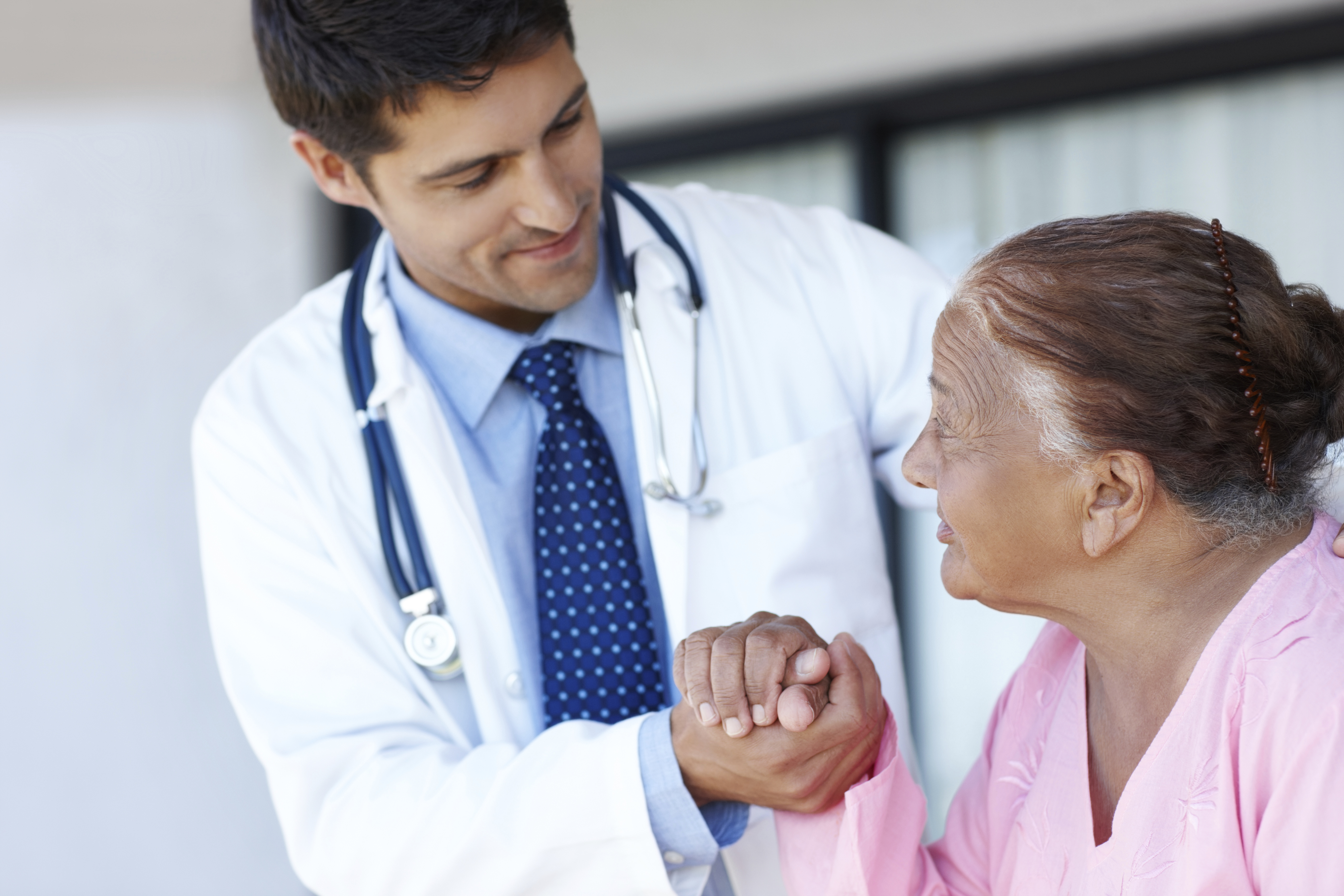 physician and patient