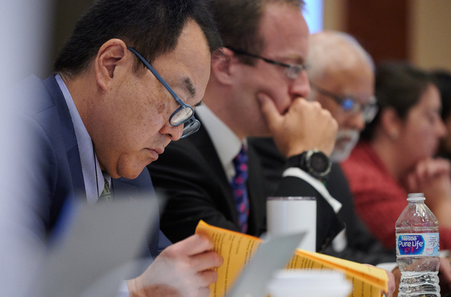 WSMA past, present, and future presidents at annual meeting