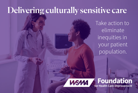 WSMA Foundation Delivering Culturally Sensitive Care graphic