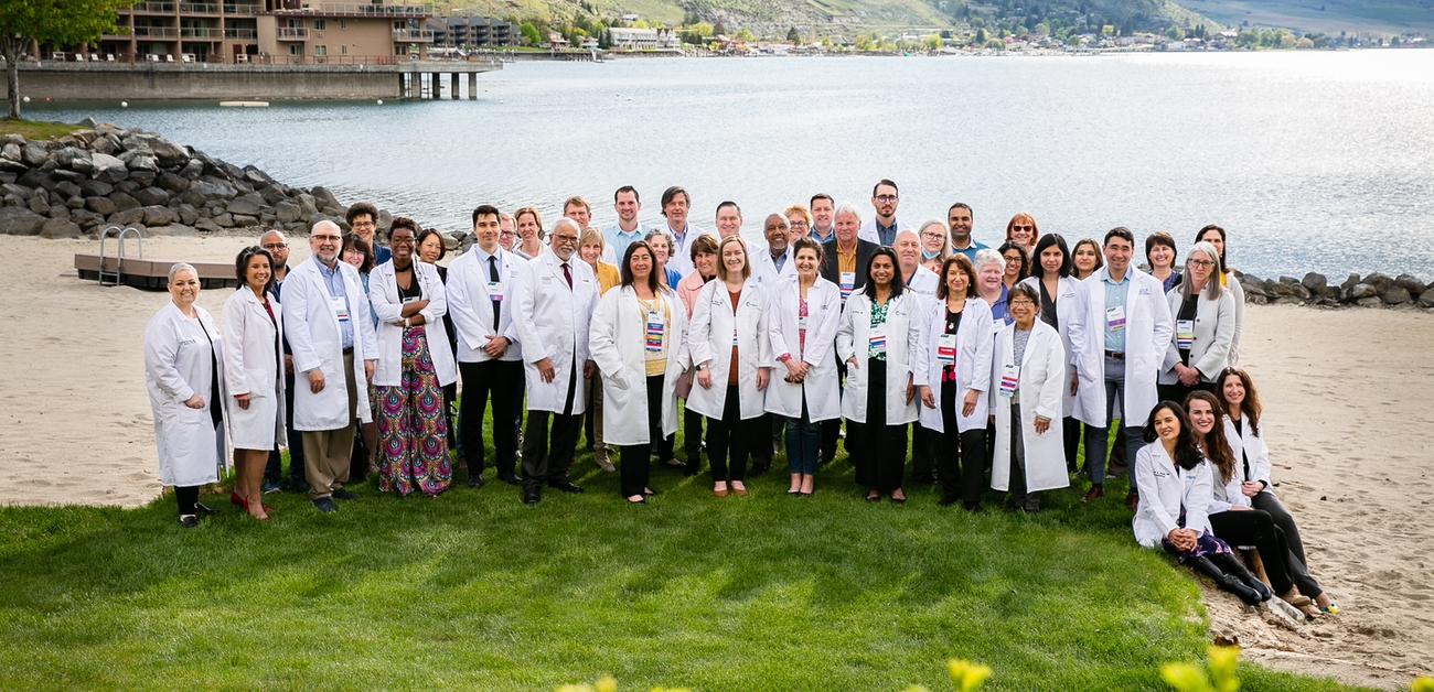 physicians at the WSMA Leadership Development Conference at Lake Chelan