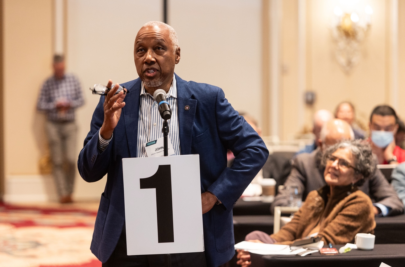 John Vassall, MD at the WSMA Annual Meeting