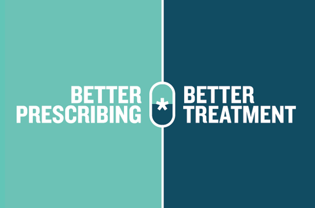 Better Prescribing, Better Treatment logo