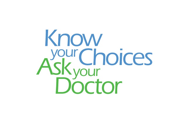 Know Your Choice, Ask Your Doctor logo